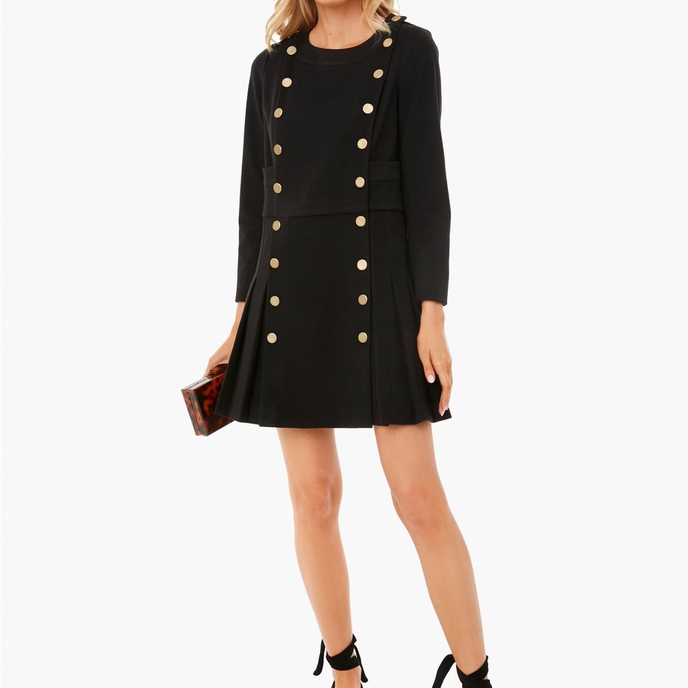 NWT! Tuckernuck Black Velvet Whitney Dress